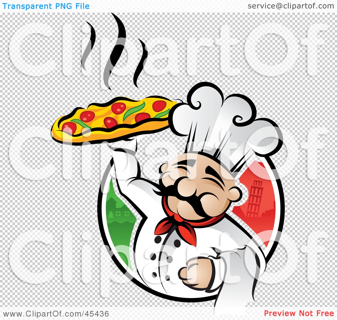 1080x1024 Royalty Free (Rf) Clipart Illustration Of A Happy Chef Proudly