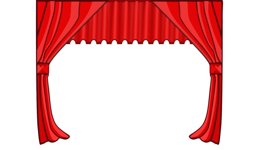 900x520 Window Art Curtains Talent Show Royalty Free Clip Art Curtains