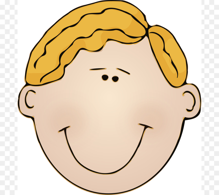 900x800 Smiley Face Boy Clip Art