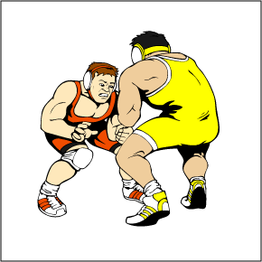 290x290 Top 71 Wrestling Clip Art