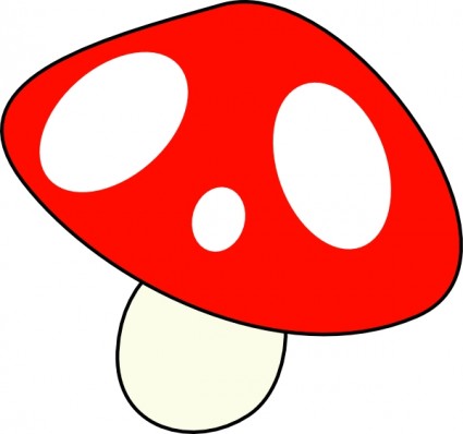 425x398 Magic Mushroom Clip Art