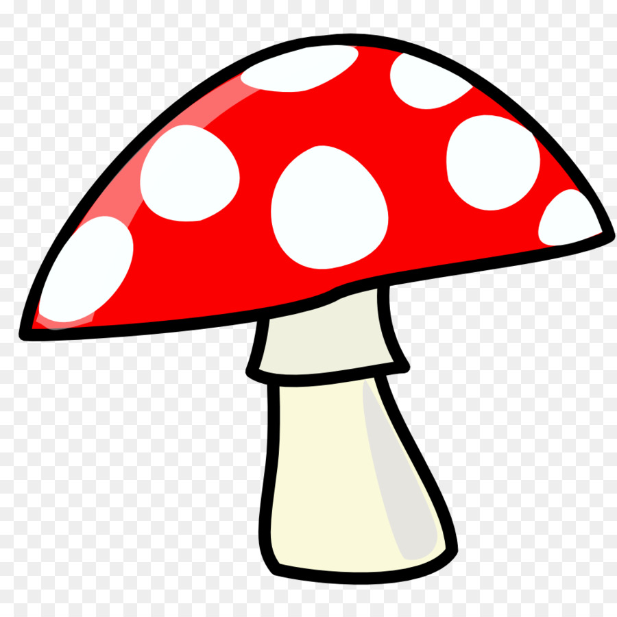 900x900 Common Mushroom Clip Art