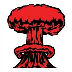250x250 Mushroom Cloud Free Clipart