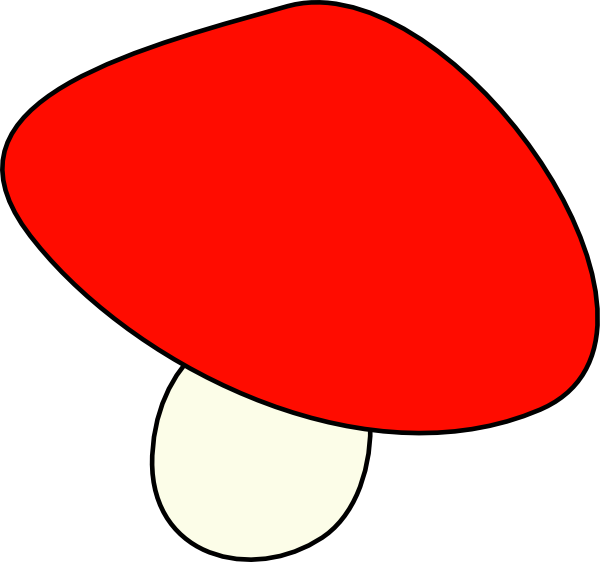 600x562 Mushroom Clip Art