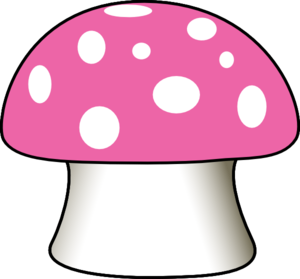 300x279 Violet Clipart Mushroom