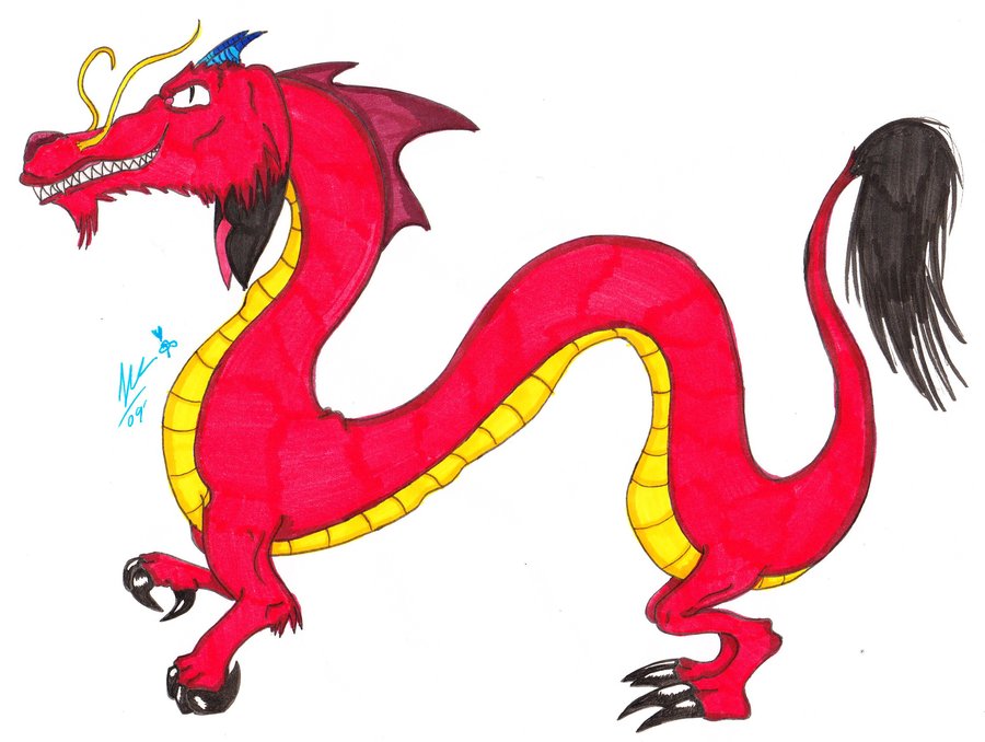 900x678 Mushu By Youalahuan