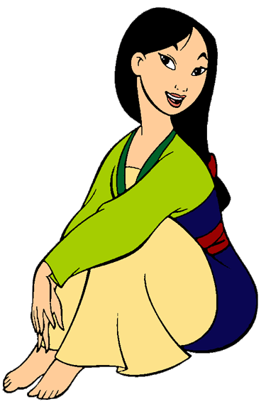 375x576 Disney Mulan Clipart