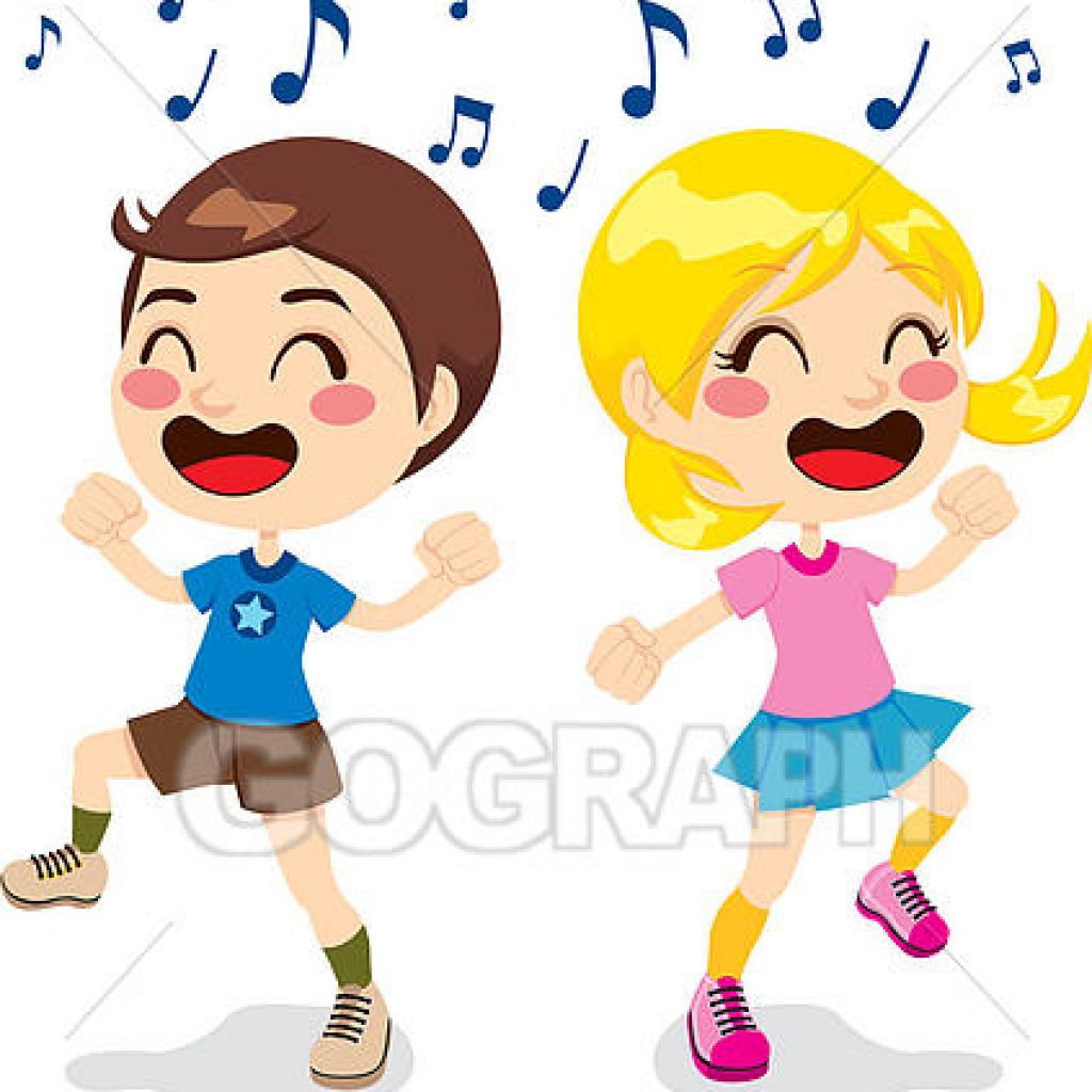 1024x1024 Kids Dancing Clipart Music Clipart