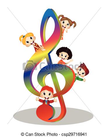 371x470 Kids And Clef Music