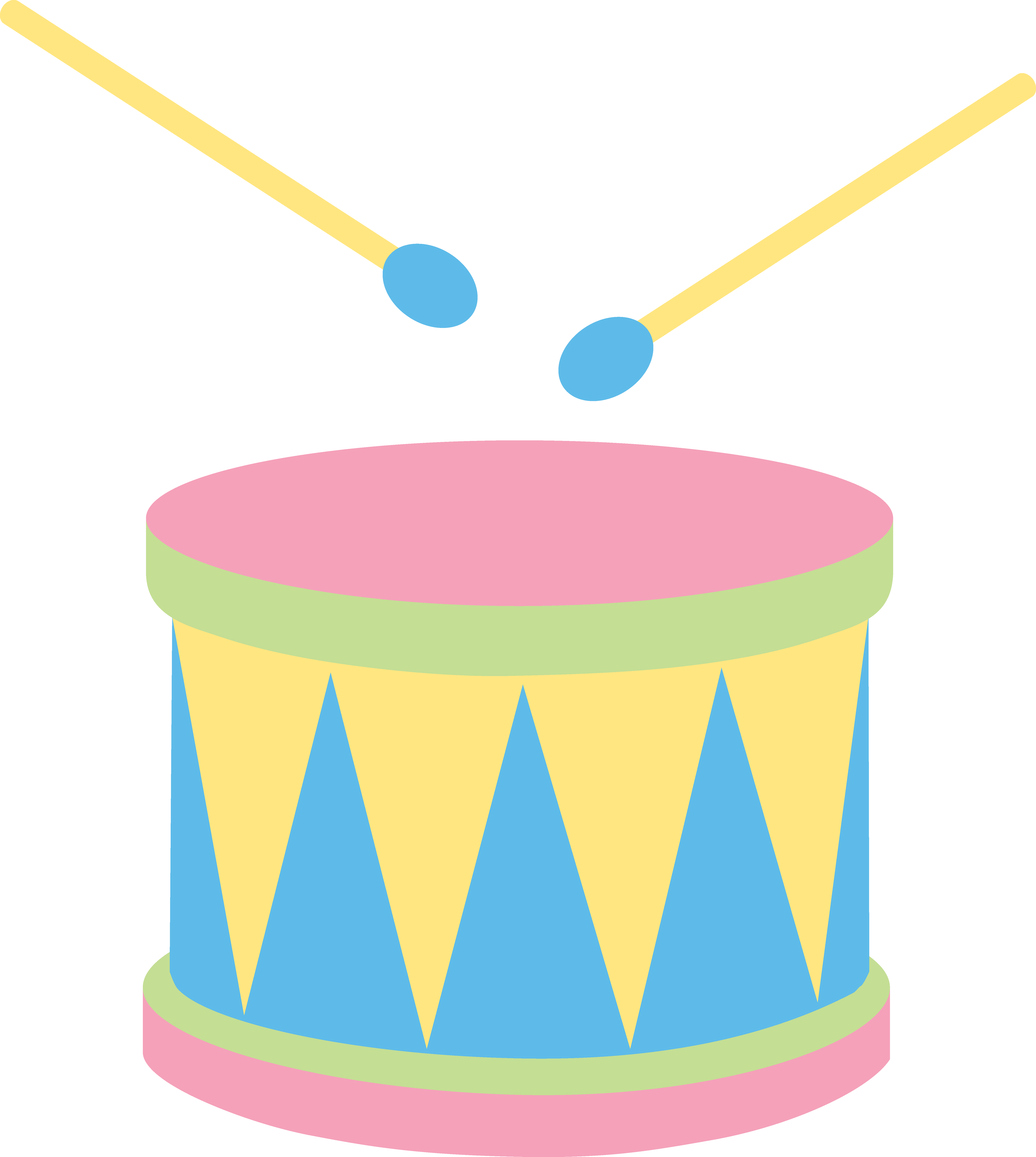 5853x6534 Pastel Kids Drum