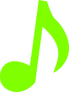 222x298 Music Note Clip Art