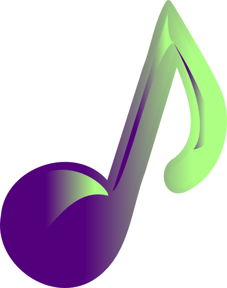 468x594 Music Note Clipart