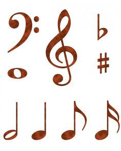 236x295 Different Music Notes