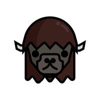 200x200 Muskox Musk Ox Musk Ox Animal Animals Wildlife Wild Thick Coat Fur