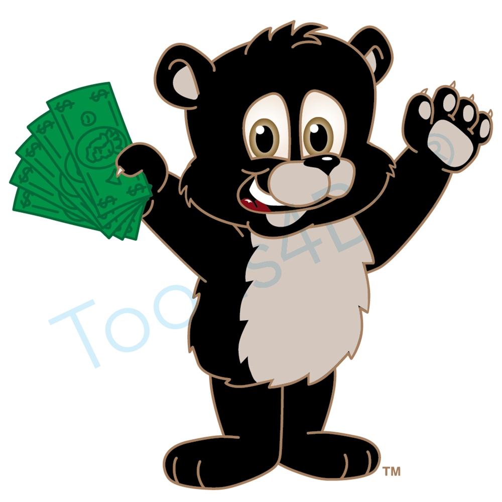 1000x1000 Black Bear Clipart Animated