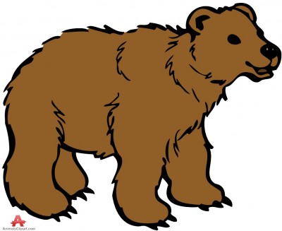 400x327 Brown Bear Clipart Big Animal