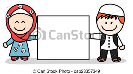 450x249 Muslim Kids Eps Vector