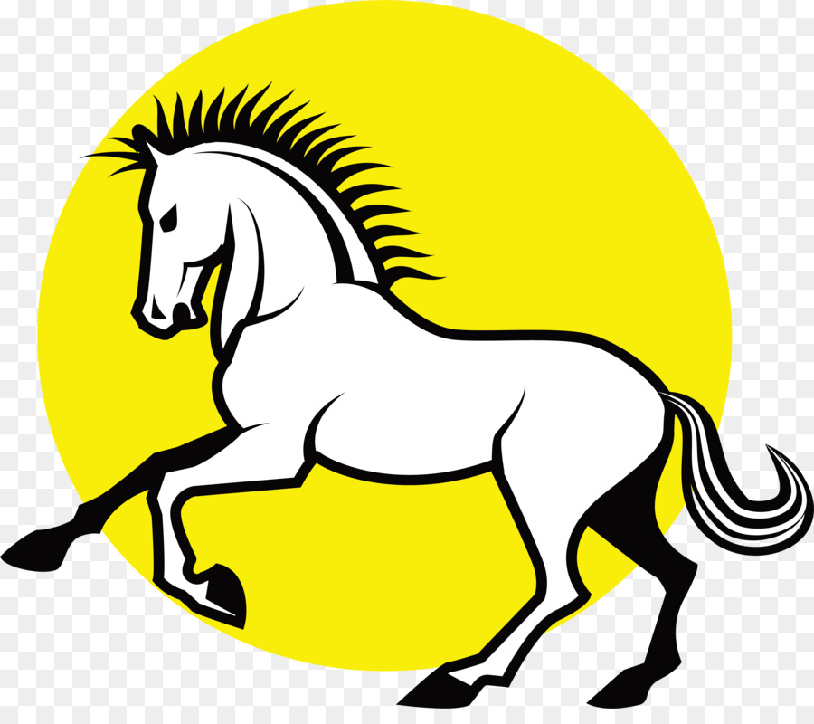 900x800 Mustang Cartoon Clip Art