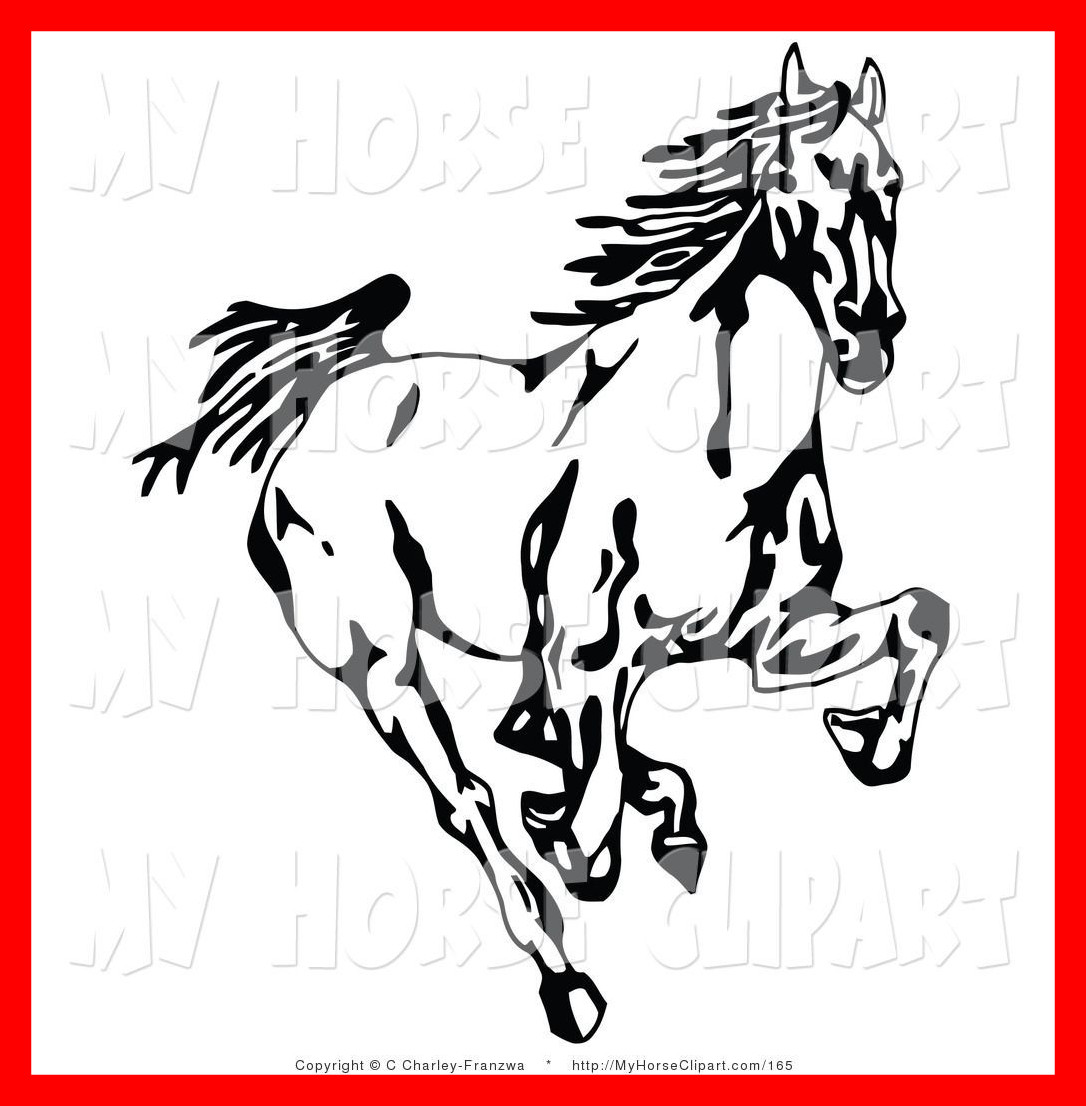1086x1106 Unbelievable Clip Art Of A Black And White Wild Mustang Horse