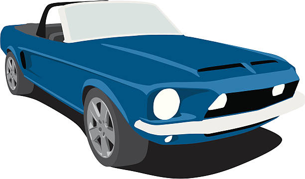 612x360 Collection Of Blue Mustang Clipart High Quality, Free
