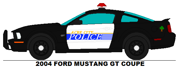 583x222 Acre City Police Ford Mustang Gt By Misterpsychopath3001