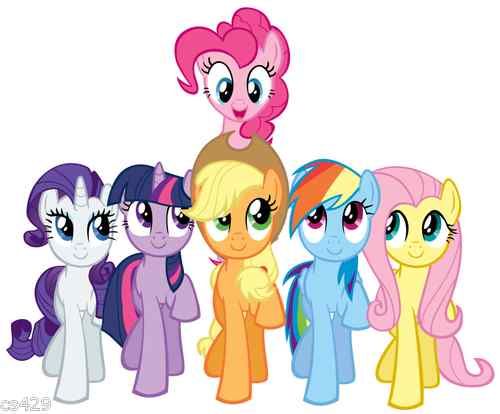 My Little Pony Birthday Clipart