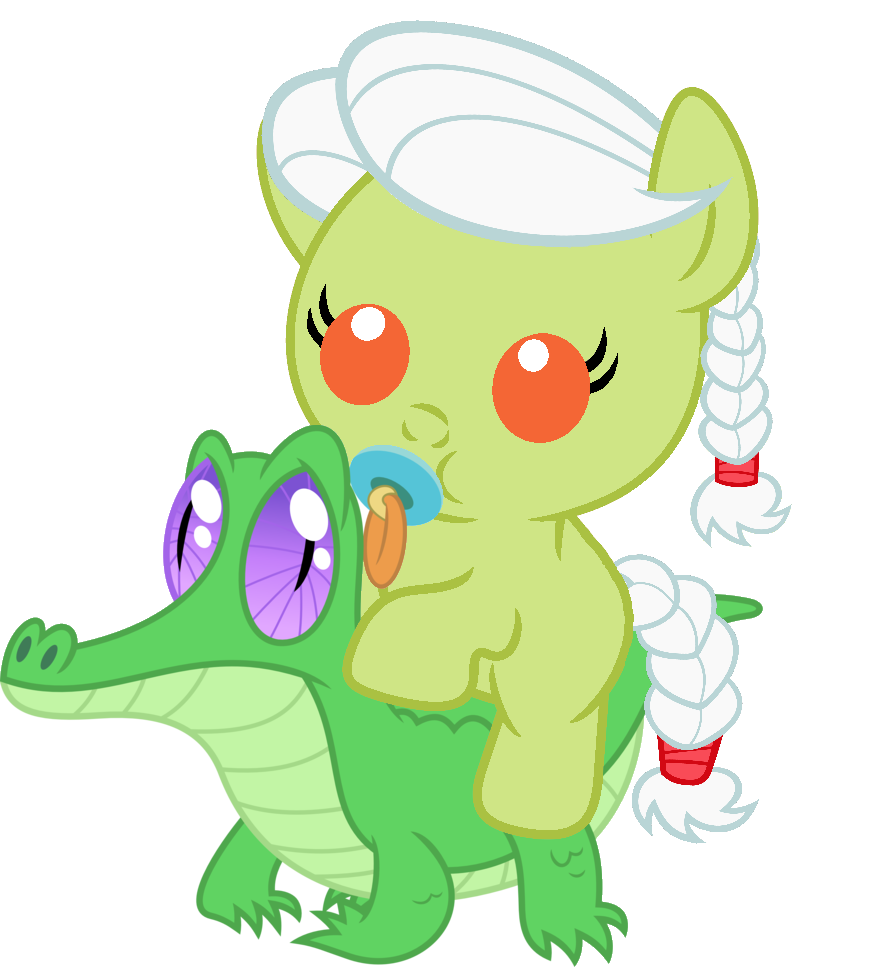 886x967 Granny Smith Riding Gummy My Little Pony Friendship Is Magic