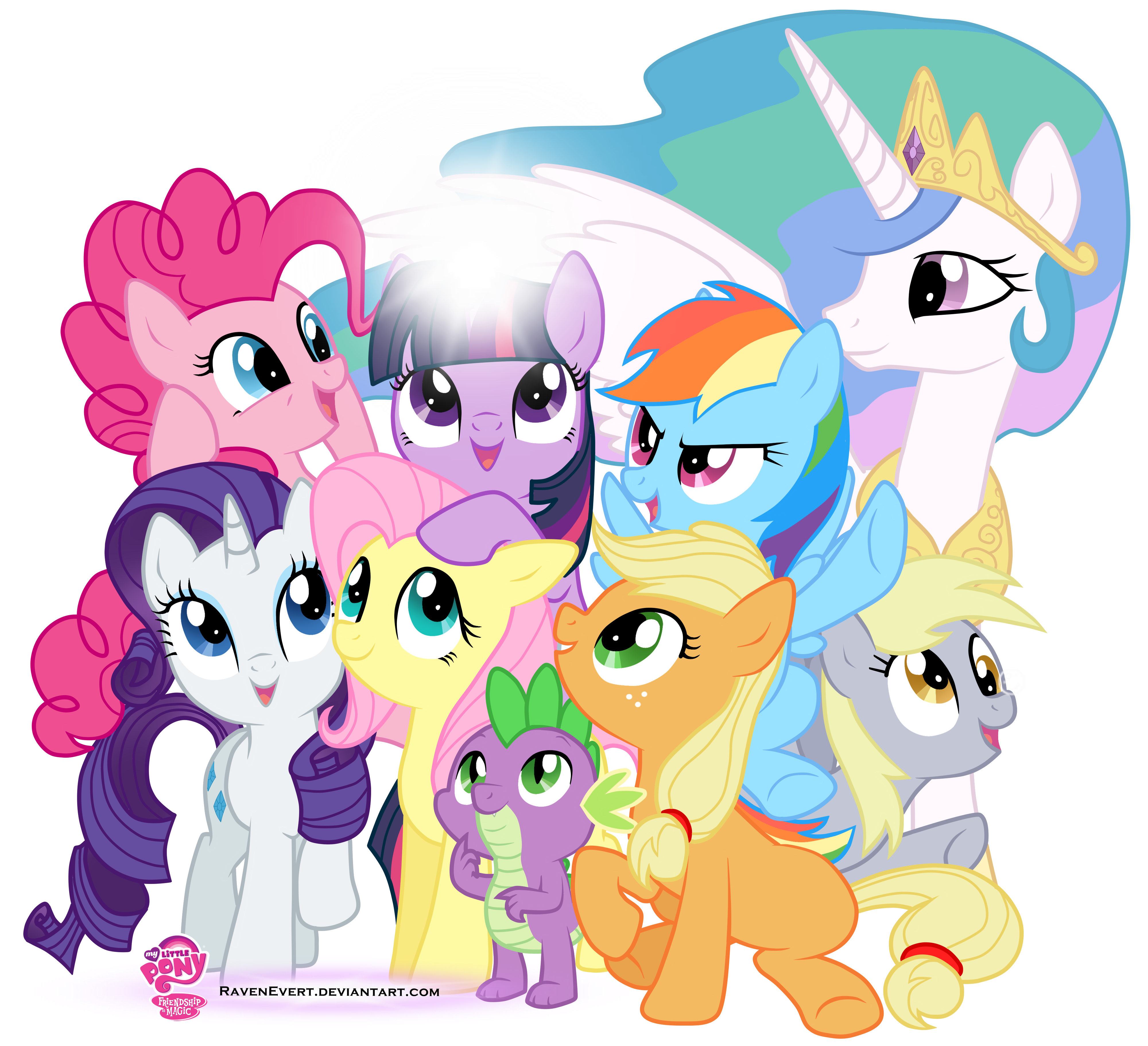 4000x3646 My Little Pony