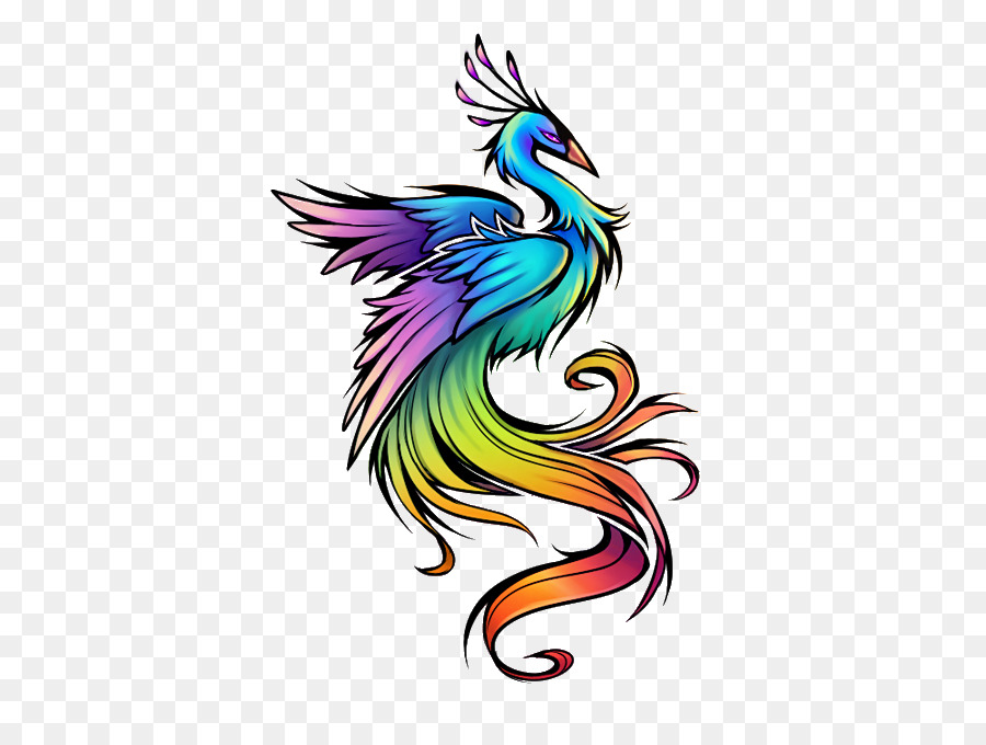 900x680 Bird Phoenix Mythology Tattoo Clip Art