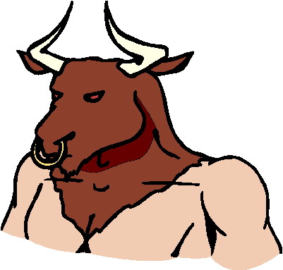 401x383 Clip Art Farm Bulls