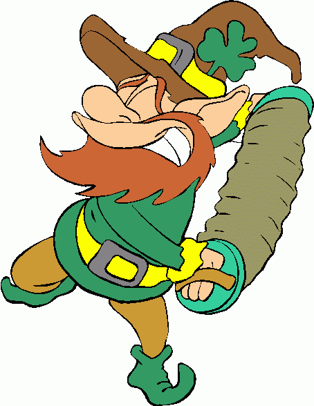 454x588 Leprechaun With Accordion Clipart Clipart