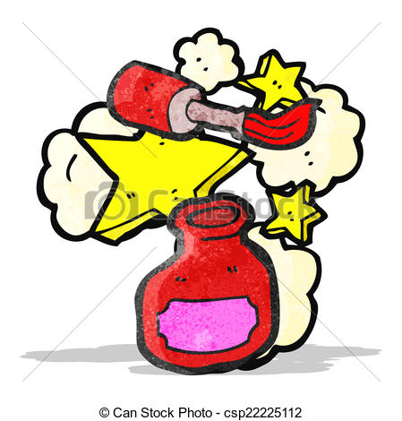 449x470 Nail Polish Bottle Cartoon Vector Clip Art