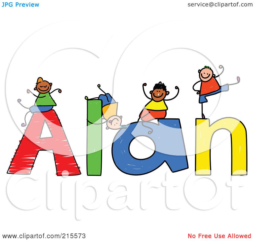 1080x1024 Royalty Free (Rf) Clipart Illustration Of A Childs Sketch Of Boys