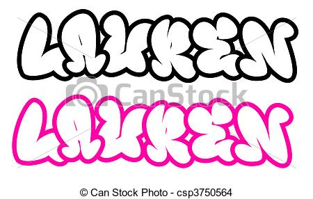 450x286 The Name Lauren In Graffiti Style The Name Lauren In Drawing