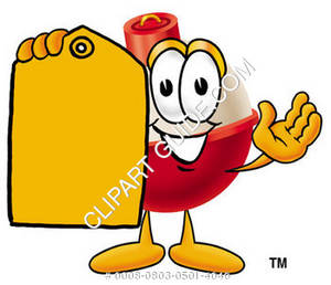 300x258 Cartoon Clipart Bobber Name Tag