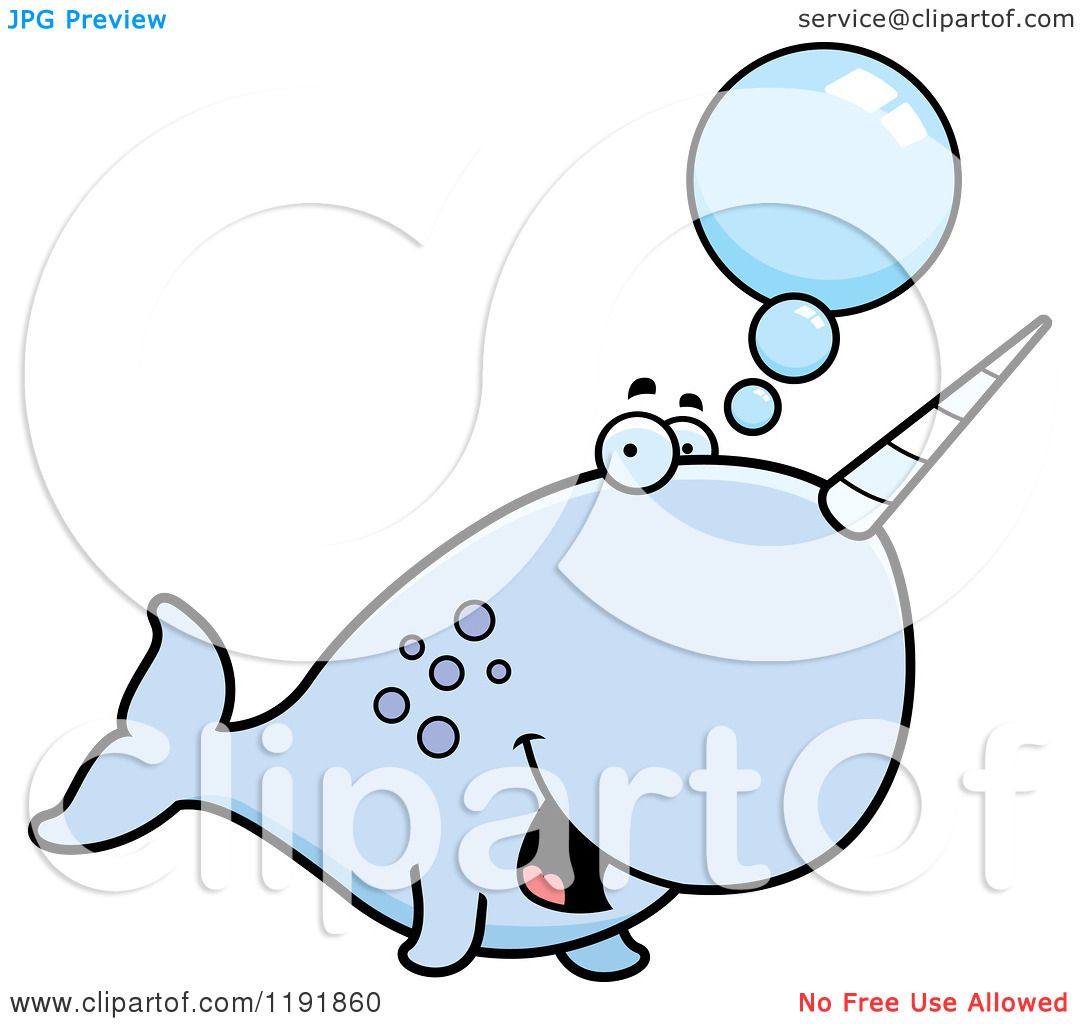 1080x1024 Cartoon Of A Talking Narwhal