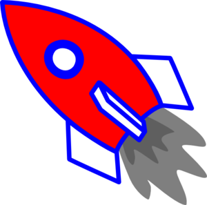 300x297 Nasa Rocket Clipart