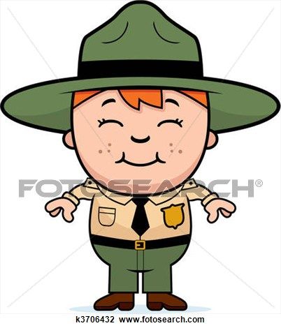 402x470 Kid Park Ranger Clipart Art Illustrations, Medical Illustration