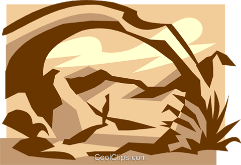 480x329 Arches National Park, Utah Royalty Free Vector Clip Art