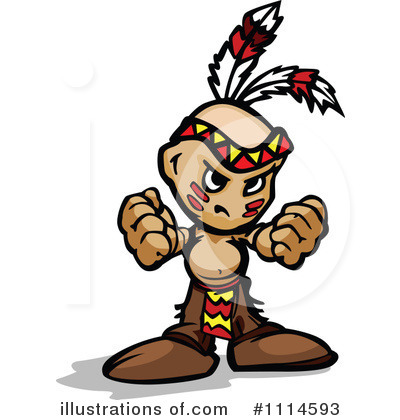 400x420 Native American Clipart
