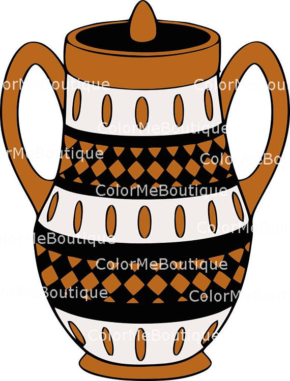 570x750 Native American Clay Pot Clipart From Colormeboutique On Etsy Studio