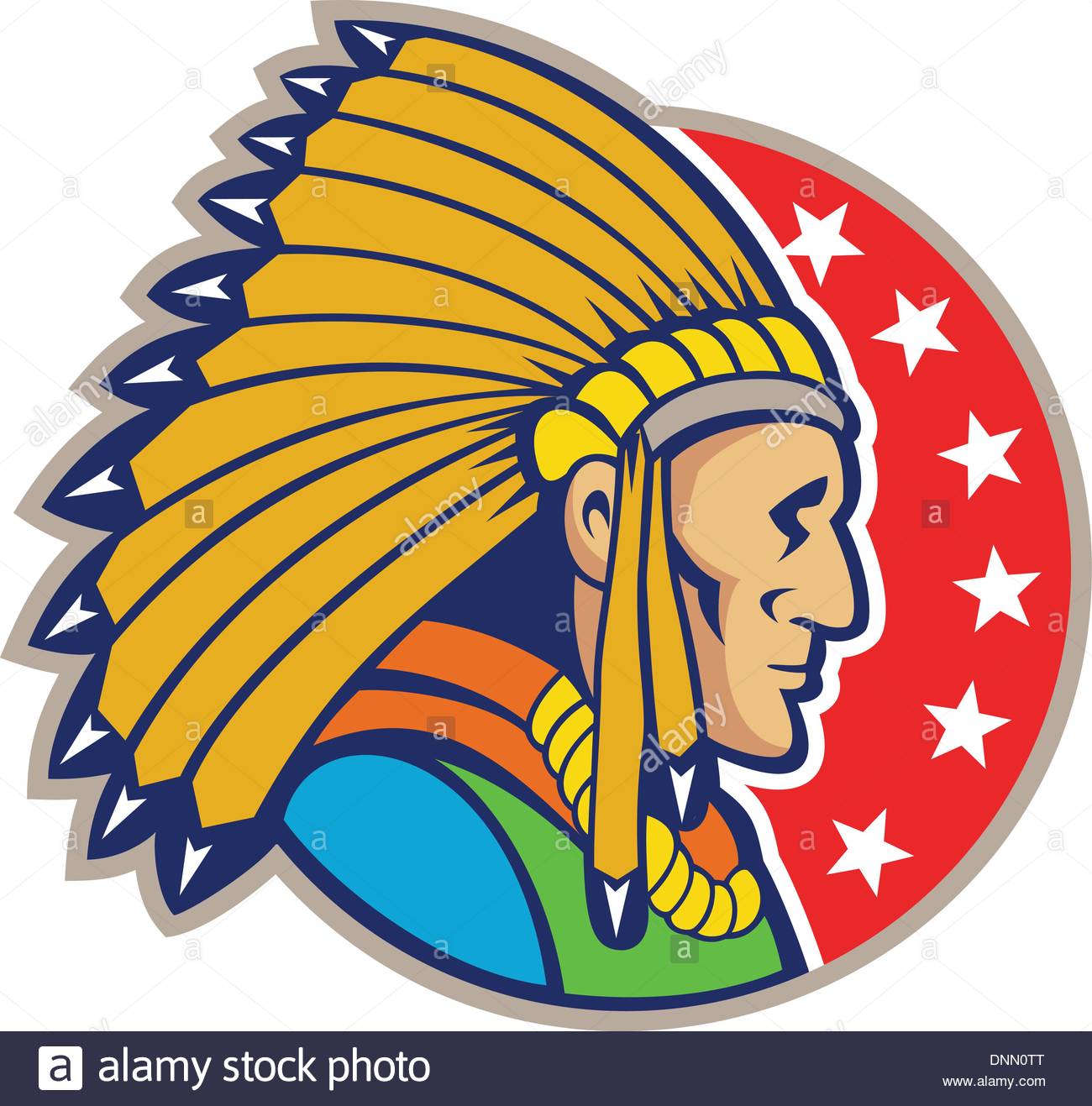 1300x1317 Native American Stock Vector Images