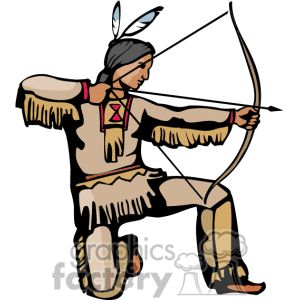300x300 Native Indian Clipart