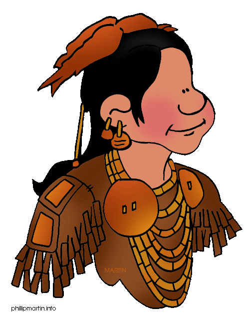 495x648 Free Native American Clip Art By Phillip Martin, South Eastern