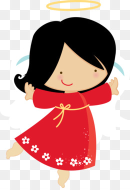 260x380 Christmas Angel Nativity Scene Clip Art