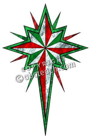 300x456 Religious Christmas Star Clip Art Halloween Amp Holidays Wizard