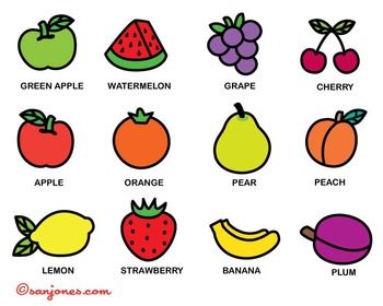 350x280 Kawaii Fruit Clipart Teaching Resources Teachers Pay Teachers