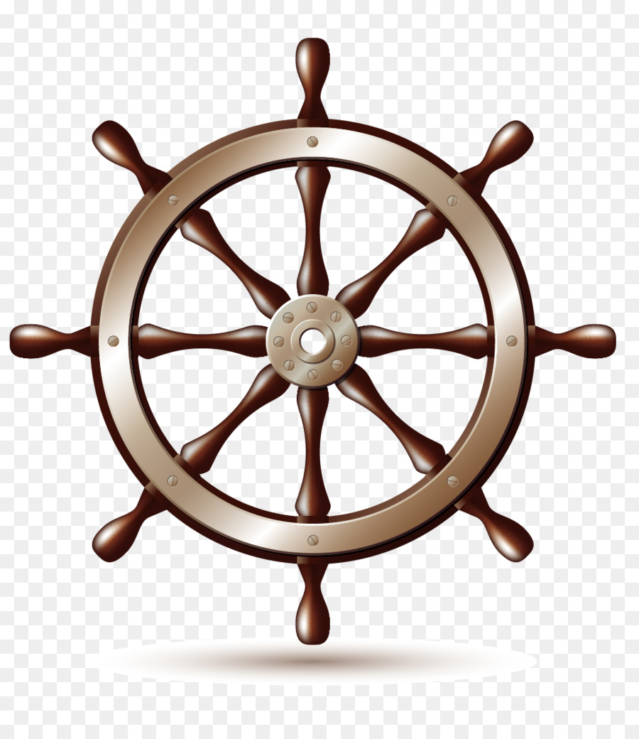 900x1040 Ship's Wheel Boat Clip Art