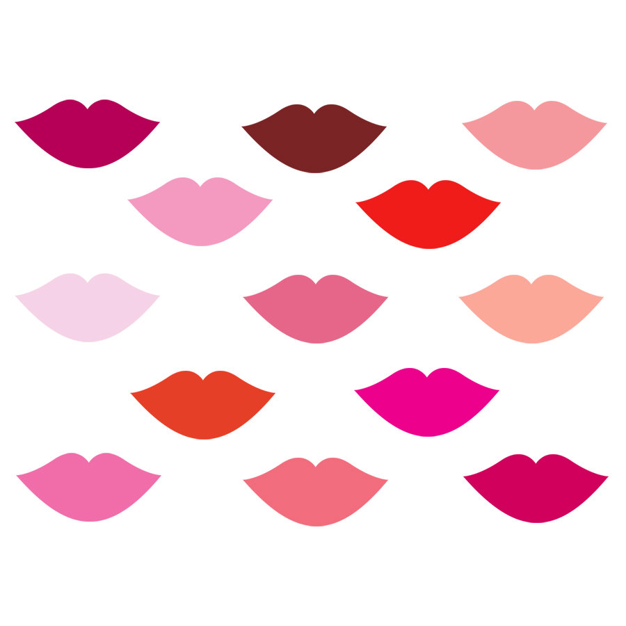 900x900 60% Off Sale Digital Clip Art For Mother's Day Pink Lips
