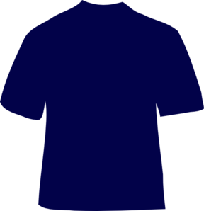 288x298 Navy Blue T Shirt Png, Svg Clip Art For Web